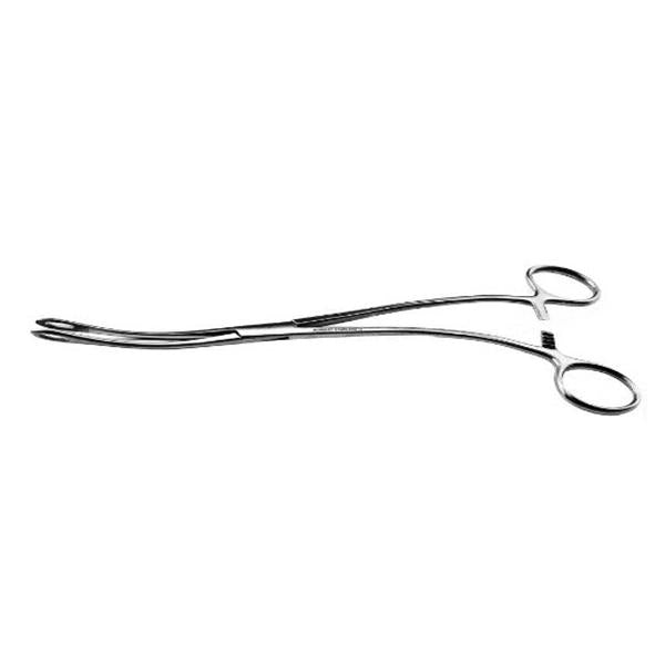 BR Surgical Forcep Fletcher-Van Doren 9-1/2" Narrow Double Curve SS Ea