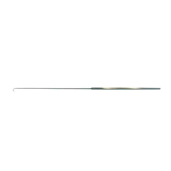 BR Surgical Hook Fistula Tenaculum Emmett 9" #1 Full Curve Sharp Point SS Ea