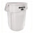 Rubbermaid Container Utility Brute Plastic 44gal White 4/Pk