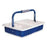 Phlebotic Phlebotomy Tray 16.5x11.5x9.5" 60 Place Blue Ea