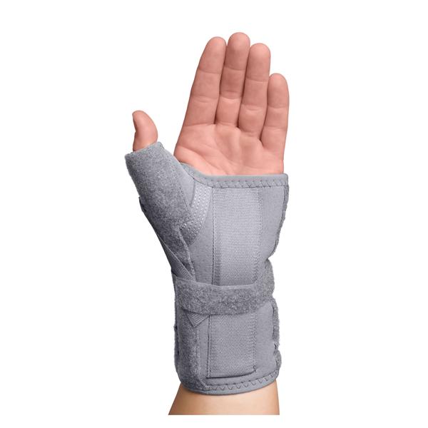 Swede-O  Brace Thumb Spica Adult Carpal Tunnel Gray 