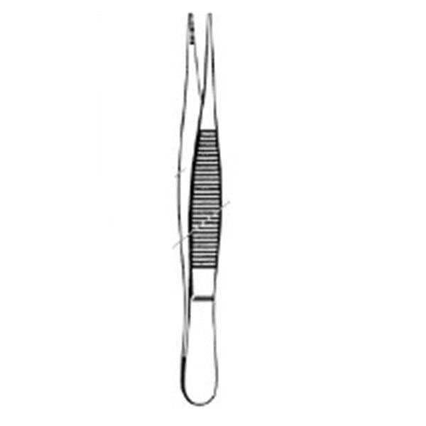 Sklar Instruments Forcep Splinter Econo 3-1/2" Fn Tp Serrated Strt SS Disp 50/Ca