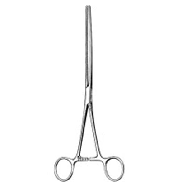 Sklar Instruments Forcep Hemostatic Doyen 9" Straight Longitudinally Serrated SS Ea