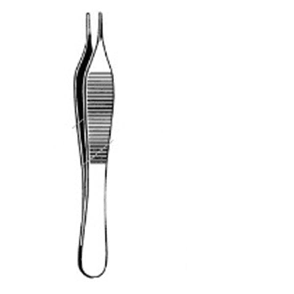 Sklar Instruments Forcep Tissue Adson Econo 4-3/4" Straight 1x2 Teeth SS Disp 50/Bx