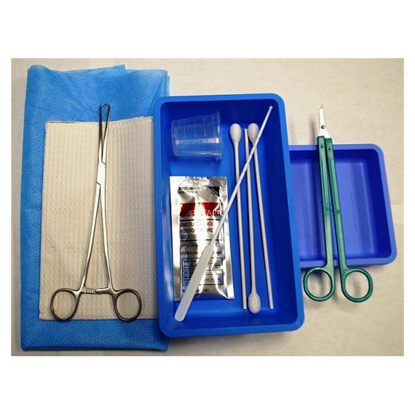 BR Surgical Kit IUD Removal With Littauer Stitch Scissors/Forceps Strl 5/Ca