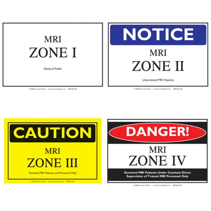 MRI Zone Signs