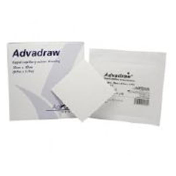 Dukal oration Dressing Advadraw Rapid Action Plystr Flm 4x5" Non-Adherent 10/Bx