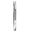 Sklar Instruments Forcep Tissue Bonney 7" Serrated Straight Stainless Steel Ea