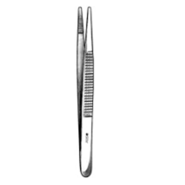 Sklar Instruments Forcep Tissue Bonney 7" Serrated Straight Stainless Steel Ea