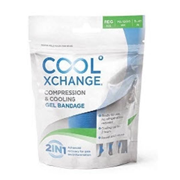 United Pacific Industries Bandage Compression CoolXChange 2in1 Gl Instnt Blue Sz Large 1/Bg