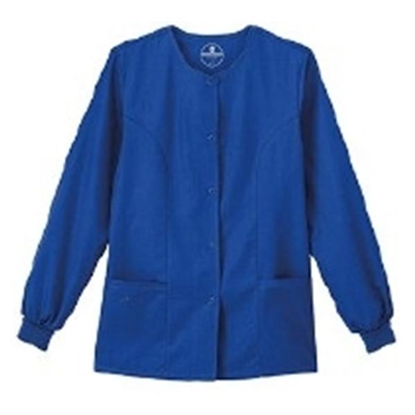 White Swan Uniform Jacket Warm-Up Fundamentals Womens Galaxy Blue 5X Large Ea