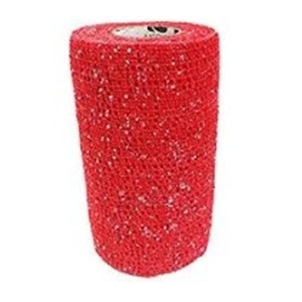 Andover Coated Products Bandage PowerFlex 2"x6yd Athletic Foam Glitter Red 24/Ca