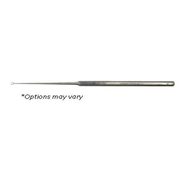 BR Surgical Curette Ear Buck 6-1/2" Size 000 Blunt Angled Ea