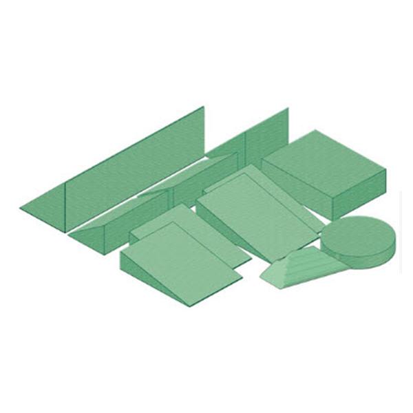 Techno-Aide Positioner Clinick Sponge 11-Piece Kit B Light Green Ea