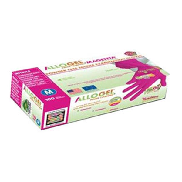 Allogel oration Gloves Exam AlloGel Magenta PF Nitrile LF Sm Magenta 100/Bx, 10 BX/CA (ALLOGENA-S)