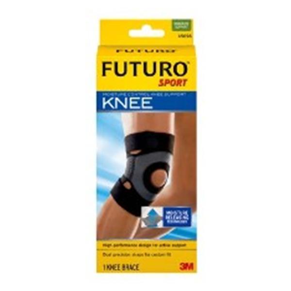 3M Consumer Health Care Support Futuro Sport Knee Neoprene Blend Black Size Large 12/Ca