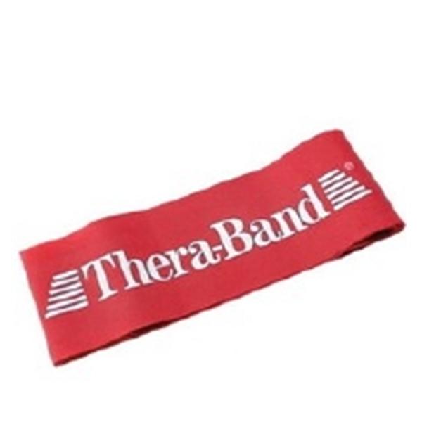 TheraBand Loop Exercise Thera-Band 12x3" Red Ea