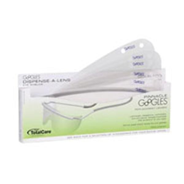 Pinnacle/TotalCare Lens Replacement Googles Refill Clear 100/Pk, 24 PK/CA (GDLR100-N)