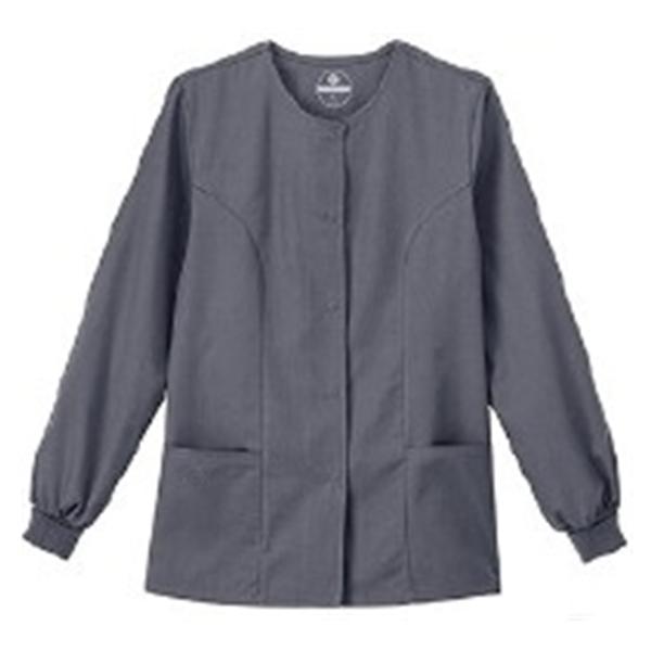 White Swan Uniform Jacket Scrub Fundamentals Pewter X-Large Ea