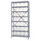 SHELVING, STEEL, 28 CLR BINS, 12"X36"X75"H	