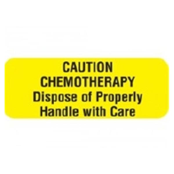 TimeMed a Div of PDC Label Caution Chemo 900/Bx