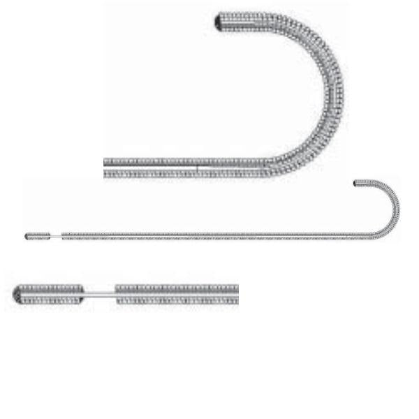 Argon Medical Fixed Core Straight Guidewires - Fixed-Core Straight Guidewire, Angio, 0.018" x 40 cm - 395451