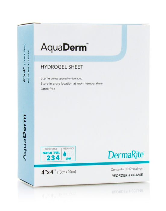 AquaDerm Hydrogel Sheet by Dermarite Industries