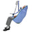 ArjoHuntleigh Toilet Slings - SLING, CLIP, BLUE, WITH, PADDED, LEGS, XL, 4PT - MAA4000M-XL-L1