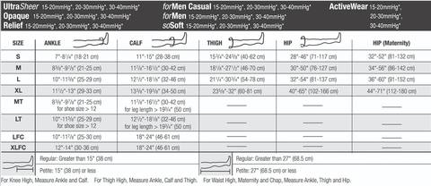 Jobst For Men Ambition Knee Highs w/Softfit Technology 20-30 mmHg - Long