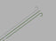 Cook Medical Amplatz Stiff Support Wireguides - 0.035" Dia. x 260 cm L Stiff Straight Wire Guide, 8 cm Taper Length - G27035