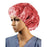 Cellucap Manufacturing Bouffant Caps - Elastic Bouffant Cap, Red, 24" - BIX4HSRD