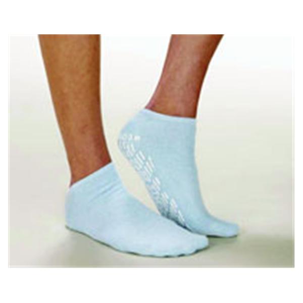 Alba-Waldensian Slippers Patient Care-Step Terrycloth Light Blue Medium 48/Ca