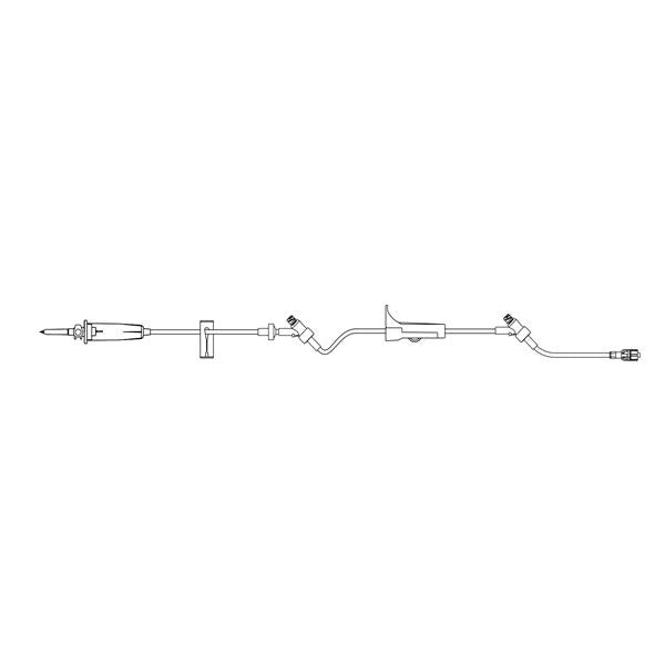 BBraun/McGaw IV Set Crst Inj 103