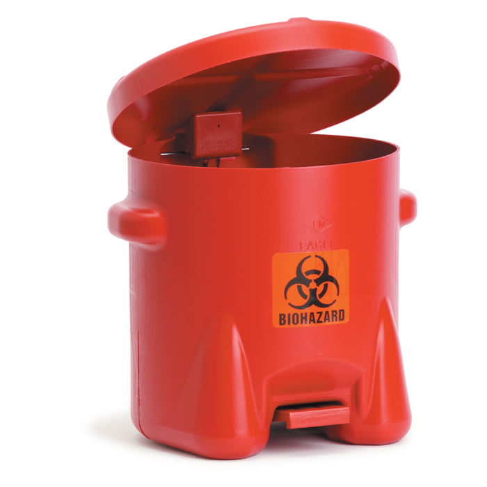 Polyethylene Biohazard Cans