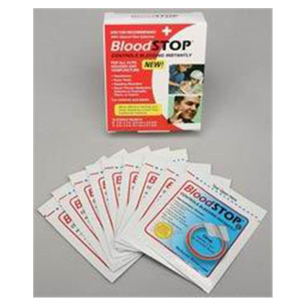 Lifescience Plus Dressing Gauze BloodStop Cotton 8-1x1"/2-4x4" 10/Bx