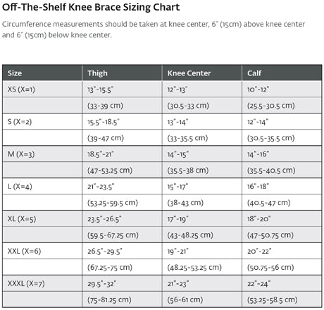 DJO Chattanooga Donjoy Fullforce Left Knee Wrap