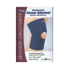 Safe-T-Sport Open Patella Standard Neoprene Knee Sleeve