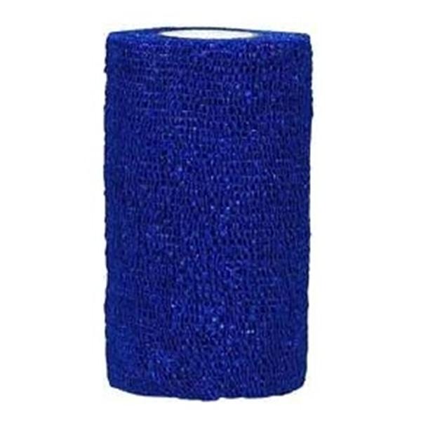 Andover Coated Products Bandage CoFlex 3"x5yd Compression Elastic Royal Ltx NS 24/Ca