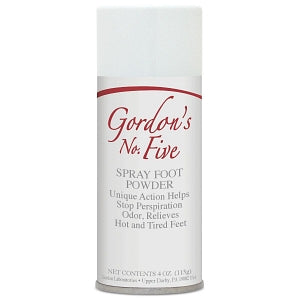 Gordon Laboratories No. 5 Spray Foot Powder - MBO-GORDONS #5 SPRAY FOOT PWD 12/BX - 10481-1017-04