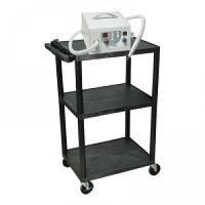 Medicool Two-Shelf Podiatry Rolling Cart - PODIATRY 2 SHELF ROLLING CART - PODIATRY CART