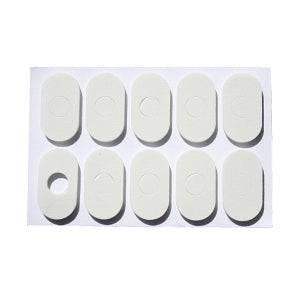 Medline C-5 Corn Pads - C-5 HARD PAD, 1/16", WHITE, FELT 100/PK - 05019