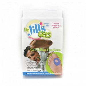 Dr Jills Oval Gel Callus Cushions - GEL OVAL SHAPED CALLUS CUSHIONS 2/PK - 1035 (GEL OVAL)