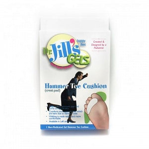 Dr Jills Gel Hammertoe Cushion Crest Pad - GEL HAMMER TOE CUSHION CREST PAD R 1/EA - 1040 RIGHT ECOGEL CREST PAD