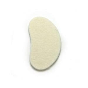 Dr Jills J-15 Felt Kidney Pads - J-15 1/8" FELT KIDNEY PAD 3" 100/PK - J-15 FELT 1/8