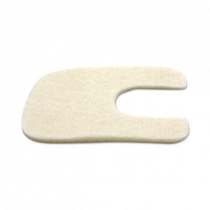 Dr Jills J-18 Felt U-Shaped Lesion Pads - J-18W 1/8 FELT USHAPED LESION PAD 100/PK - J-18W FELT 1/8