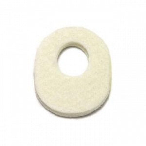 Dr Jills J-2 Foam Oval Callus Pads - J-2 1/4" FOAM OVAL CALLUS PAD 100/PK - J-2 FOAM 1/4