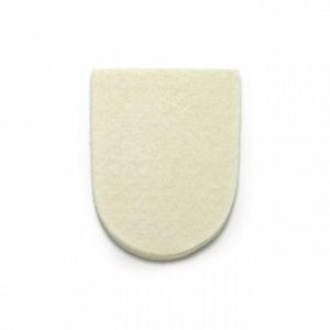 Dr. Jill's J-64 Foam Heel Pads - J-64 1/2" FOAM BEV HEEL PADS 100/PK - J-64 BEVELED SOFT FOAM 1/2