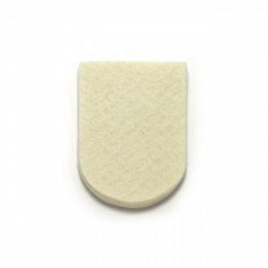 Dr Jills Foot Pads J-65 Felt Heel Pad - J-65 1/4" FELT HEEL PAD NARROW 100/PK - J-65 FELT 1/4