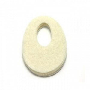 Dr Jills J-8 Felt Lesion Pads with Aperture - J-8 1/8" FELT LESION PAD W/APERT 100/PK - J-8 FELT 1/8