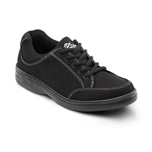 Dr. Comfort Dr. Comfort Riley Women's Canvas Sneakers - Riley Canvas Sneakers, Black, Women's Size 9.5 Medium - 0210-M-09.5